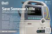 Defi8 Meditech Defibrillator Monitor Professional Heart Shock Device w
