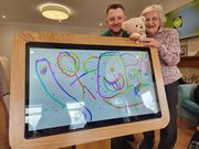Digital Touch Screen Table for Care Homes and Education