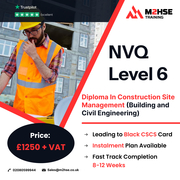 Earn Your CSCS Black Card with NVQ Level 6 in Construction Site Manage